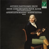 Bruni, Antonio Bartolomeo : Duos Concertants Pour Altos