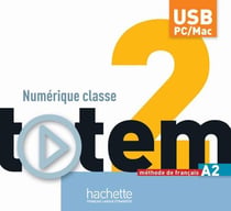 Totem 2 : manuel numérique interactif pour l'enseignant (clé usb))