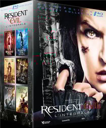 Resident Evil : L'intégrale : Resident Evil + Resident Evil : Apocalypse + Resident Evil : Extinction + Resident Evil : Afterlife + Resident Evil : Retribution + Resident Evil : Chapitre final