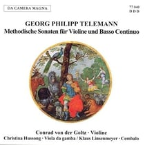 Methodische sonaten für violine und basso continuo
