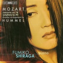 Concerto no.18 - symphony no.40 - arrangements d'Hummel