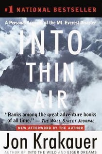 Into Thin Air : A Personal Account of the Mt. Everest Disaster