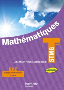 Mathématiques - terminale STMG - livre de l'élève