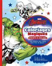 AVENGERS - Coloriages Magiques - Points à relier - Marvel