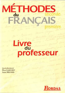 Methodes du francais 2de 1re guide du professeur 2001