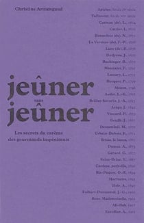 Jeûner sans jeûner
