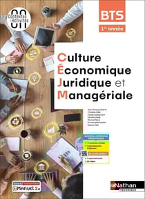 Culture économique, juridique et managériale - BTS 1re année - Coll. Contextes & Activités - Éd. 2025 - Livre + licence