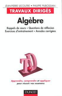Algebre - travaux diriges