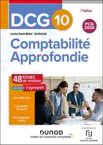 DCG 10 : Comptabilité approfondie - Fiches de révision (édition 2025/2026)