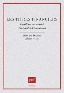 Les titres financiers - équilibre du marché et méthodes d'évaluation