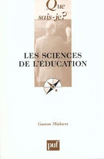Les sciences de l'éducation