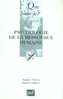 Psychologie de la ressource humaine (3e édition)