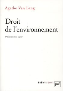 Droit de l'environnement (3e édition)