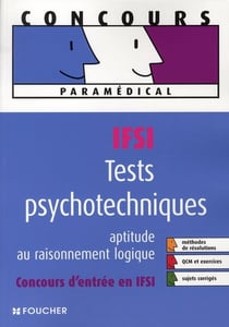 Tests psychotechniques et aptitude au raisonnement logique - entrée en ifsi