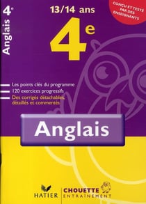 Chouette entraînement : anglais - 4ème  (édition 2007)