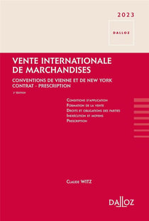 Vente internationale de marchandises (édition 2023/2024)