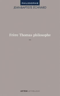Penser avec réalisme à l'écoute de saint Thomas
