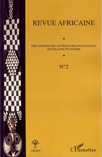 REVUE AFRICAINE n.2 : philosophie / art, littérature / linguistique, sociologie / économie