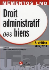Droit administratif des biens (8e édition)