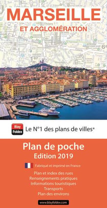 Marseille et agglomération : plan de poche (édition 2019)