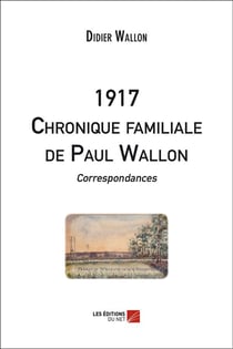 1917 - chronique familiale de Paul Wallon - correspondances