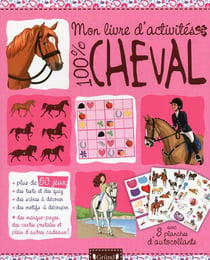 Mon livre d'activités - 100% cheval