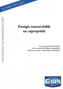 Énergie renouvelable en copropriété