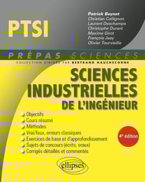 Sciences industrielles de l'ingénieur : PTSI