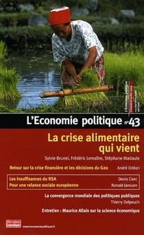 L'économie politique n.43 : la crise alimentaire qui vient