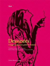 Dessinées : Visages de femmes, poèmes d'amour