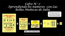 Aprendiendo los numeros con las bellas muñecas de Julia