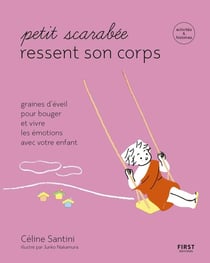 Petit scarabée ressent son corps