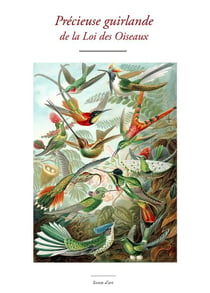 Precieuse guirlande de la loi des oiseaux