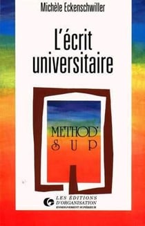 L'écrit universitaire