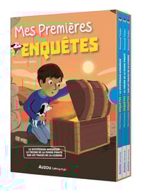 Mes premières enquêtes : coffret Tomes 7 à 9 : le mystérieux amoureux - le trésor de la femme pirate - sur les traces de la licorne