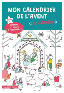 Mon calendrier de l'Avent à colorier - année B