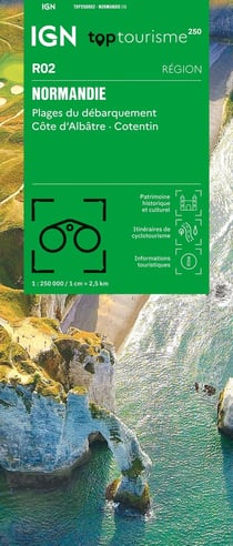 TOP250R02 : Normandie - Plages du débarquement, Côte d'Albatre, Cotentin