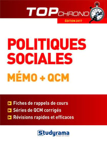 Politiques sociales - mémo + qcm (édition 2017)