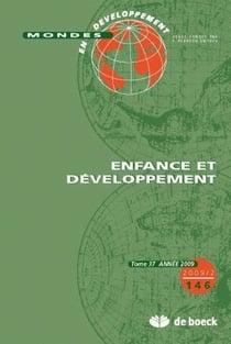 Mondes en développement n.146 : enfance et développement