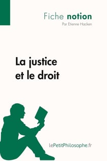 La justice et le droit