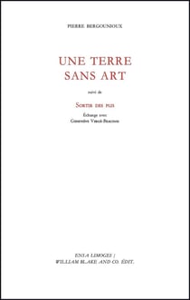 Une terre sans art