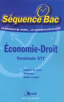 Economie-droit terminale stt