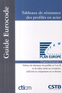 Tableaux de résistance des profiles en acier d'apres l'eurocode 3