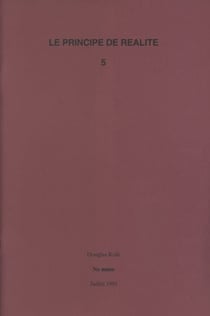 Le principe de réalité Tome 5 - no name