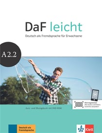 Daf leicht t.a2.2 - allemand - livre + cahier + dvd