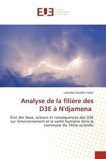 Analyse de la filière des D3E à N'djamena : État des lieux, acteurs et conséquences des D3E sur l'environnement et la santé humaine dans la comm