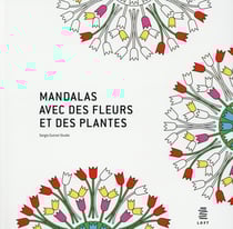 Mandalas avec des fleurs et des plantes