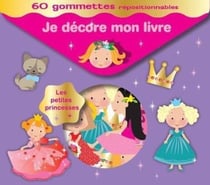 60 gommettes repositionnables - les petites princesses