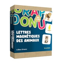 Coffret lettres magnétiques des animaux