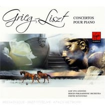 Liszt : concerto pour piano n°2 - grieg : concerto pour piano - 6 pièces lyriques